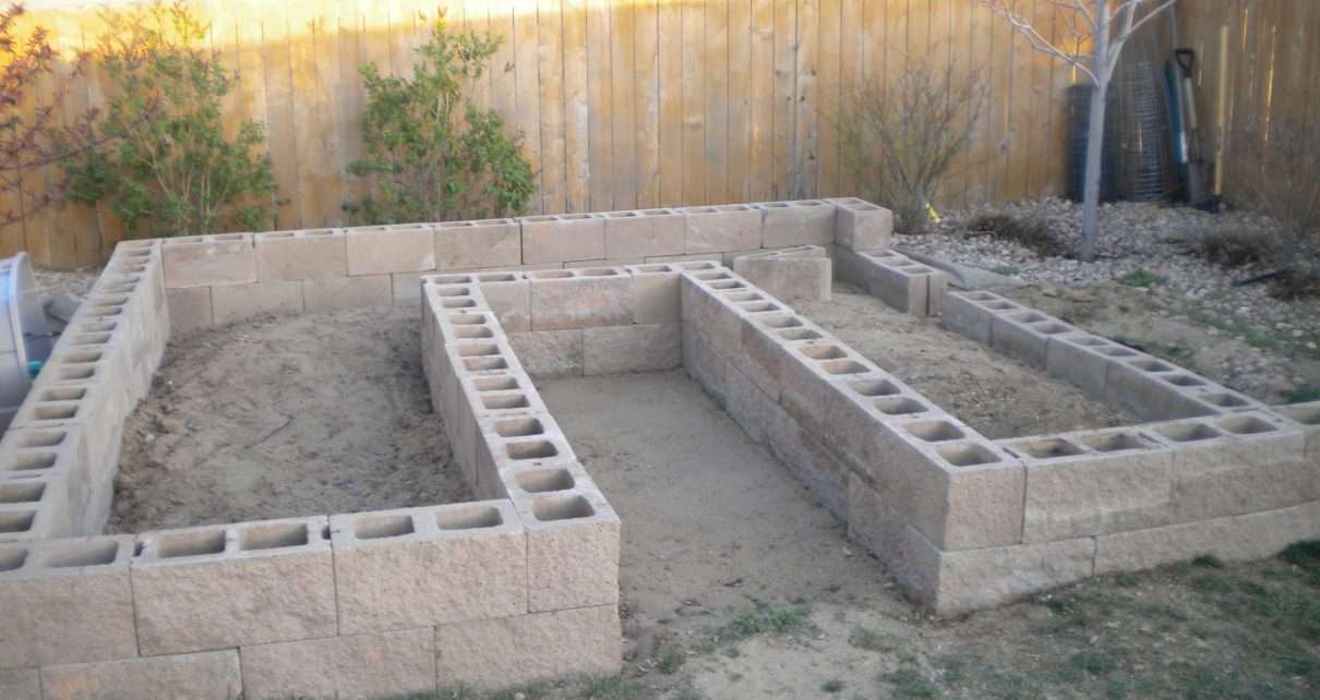 How to Build a Cement Block Patio