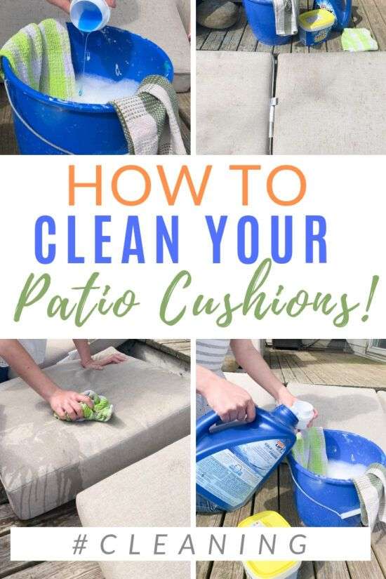 How to Clean Patio Cushions [Easy Guide]