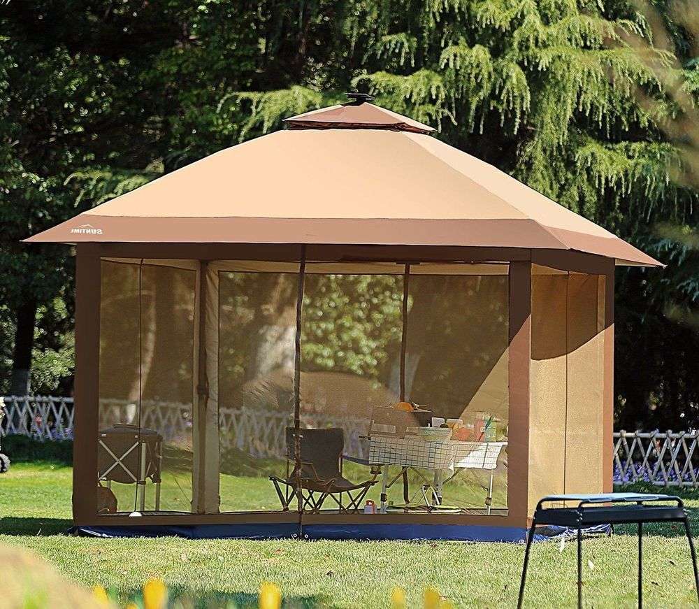 Party Tent Pop Up Instant Gazebo Garden Canopy 12