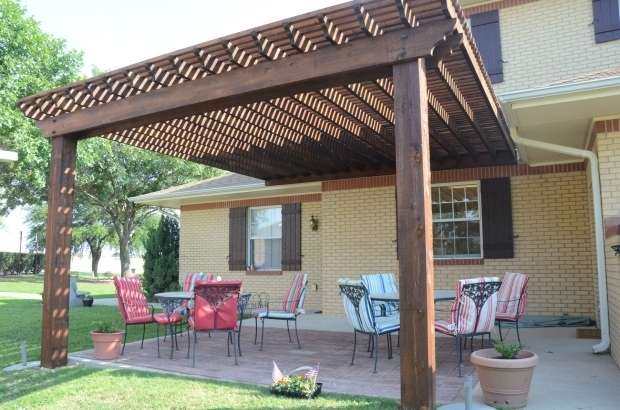Steel Pergola With Canopy Home Depot