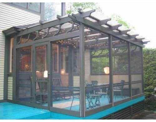 15. ENCLOSED MODERN PERGOLAS CAN BE USED ALL YEAR ROUND ...