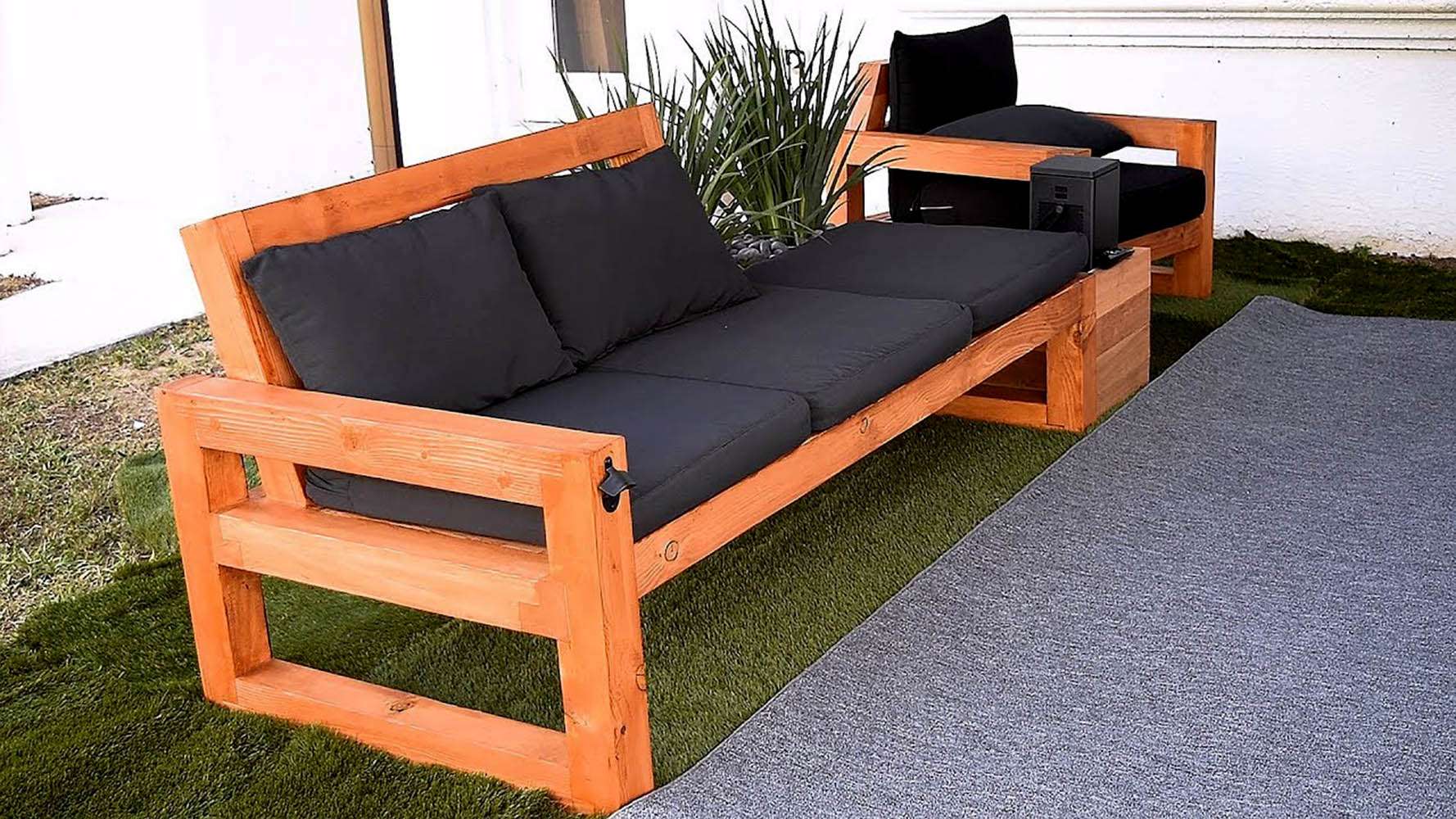 24 DIY Outdoor Furniture: Patio and Garden Furniture Plans