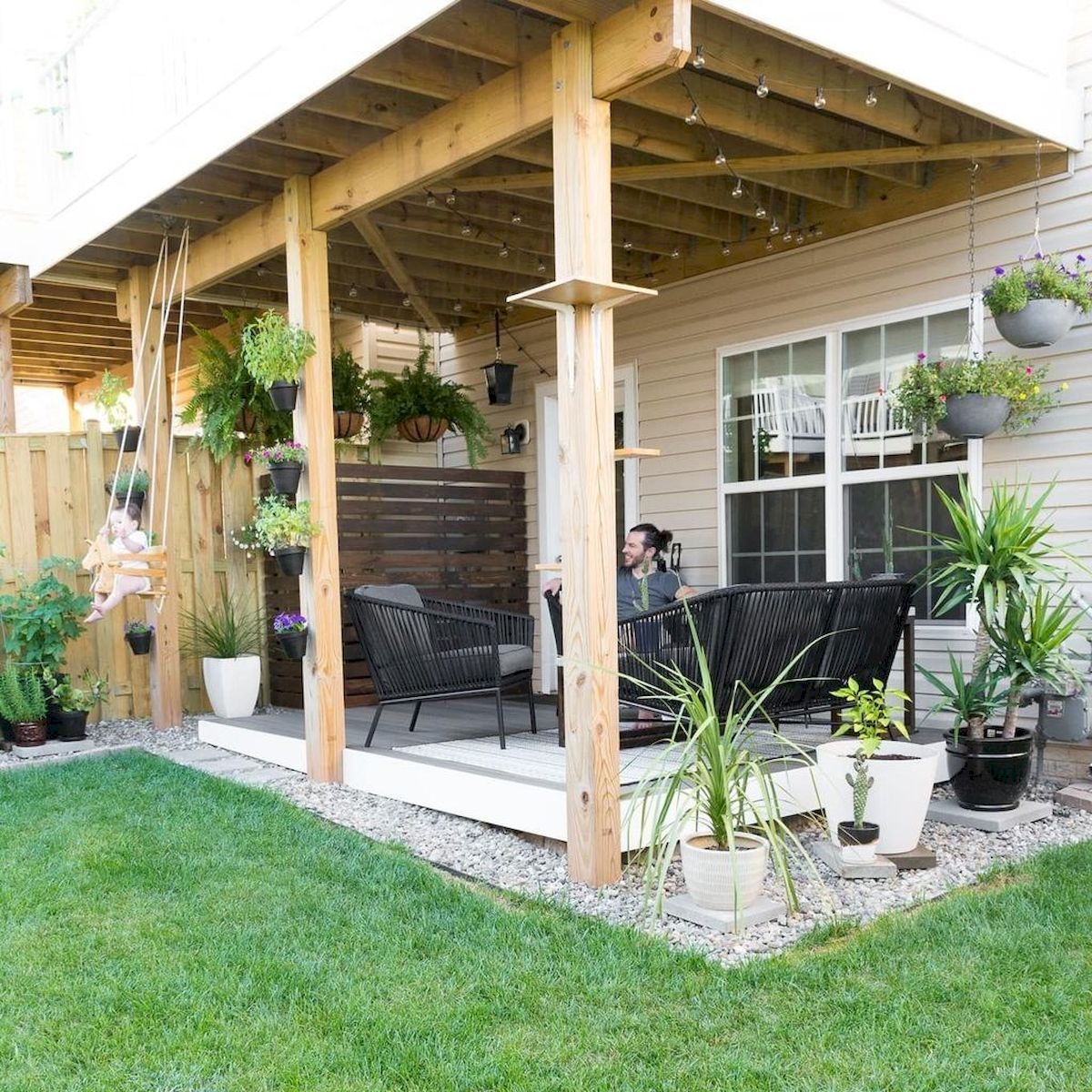 30 Best Small Backyard Patio Ideas (26)