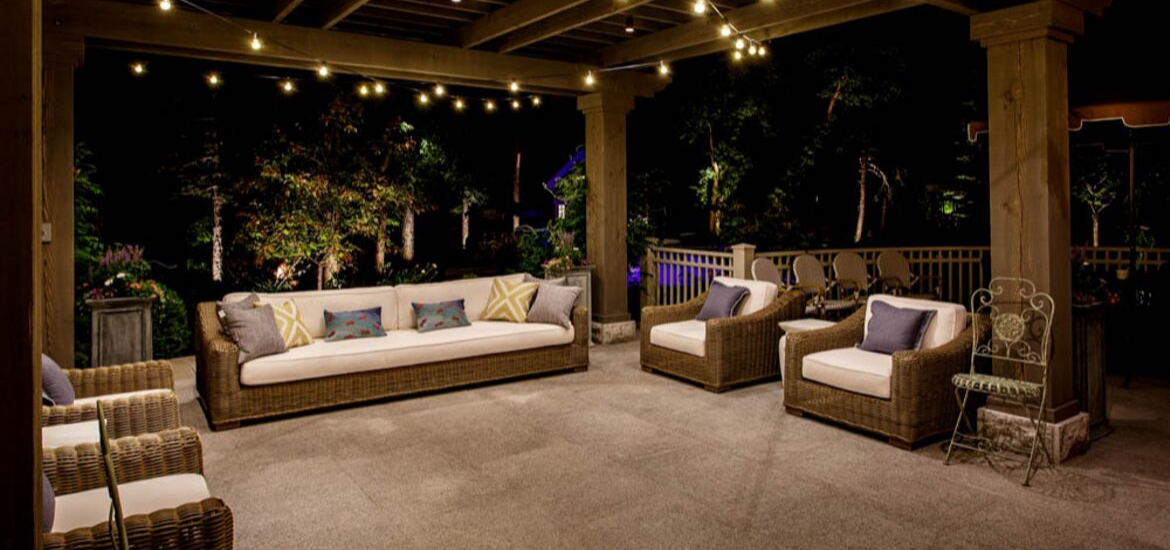 30 Outdoor Patio LED &  Bistro String Lights Ideas ...