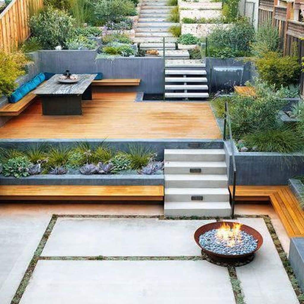 32 Popular Terraced Landscaping Slope Yard Design Ideas