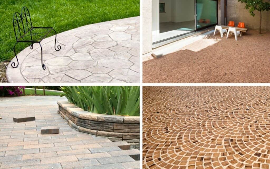 4 of the Least Expensive Patio Materials  BackYardWay