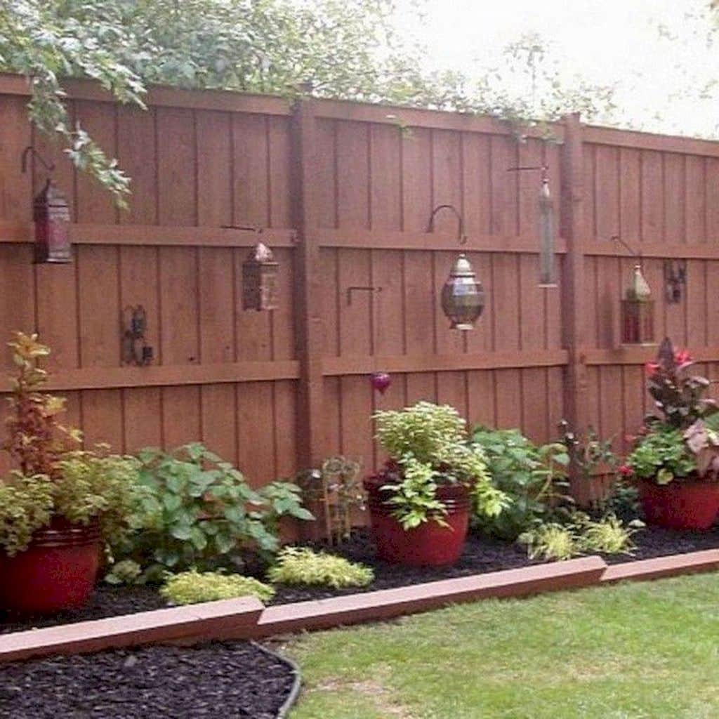 65 DIY Backyard Privacy Fence Design Ideas on A Budget