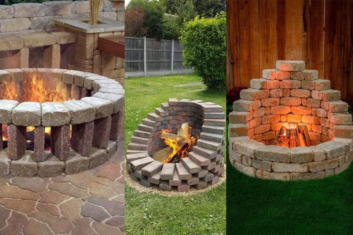 Add A DIY Fire Pit To Your Backyard Paradise