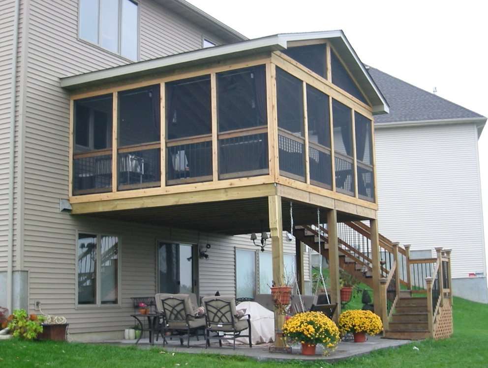 Build A Screened In Porch On Existing Deck