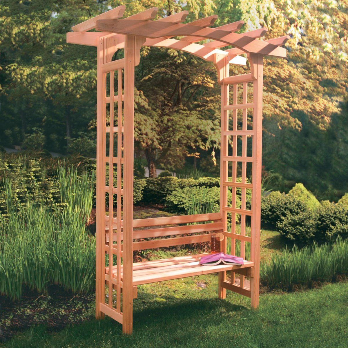 Build Your Own Wooden Arbor