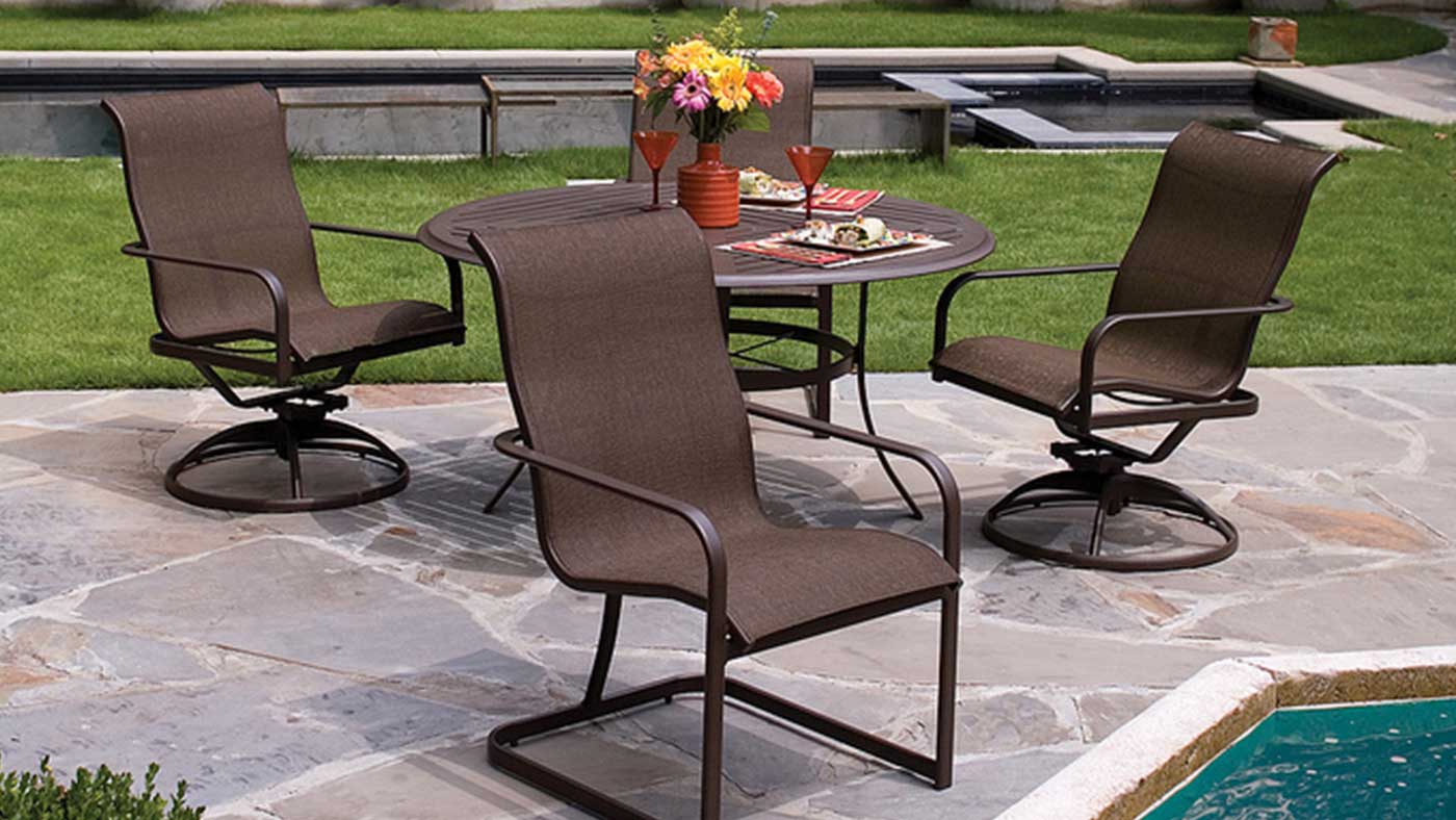 Cleaning tips: How to Keep Your Patio Sling Chairs Shining ...