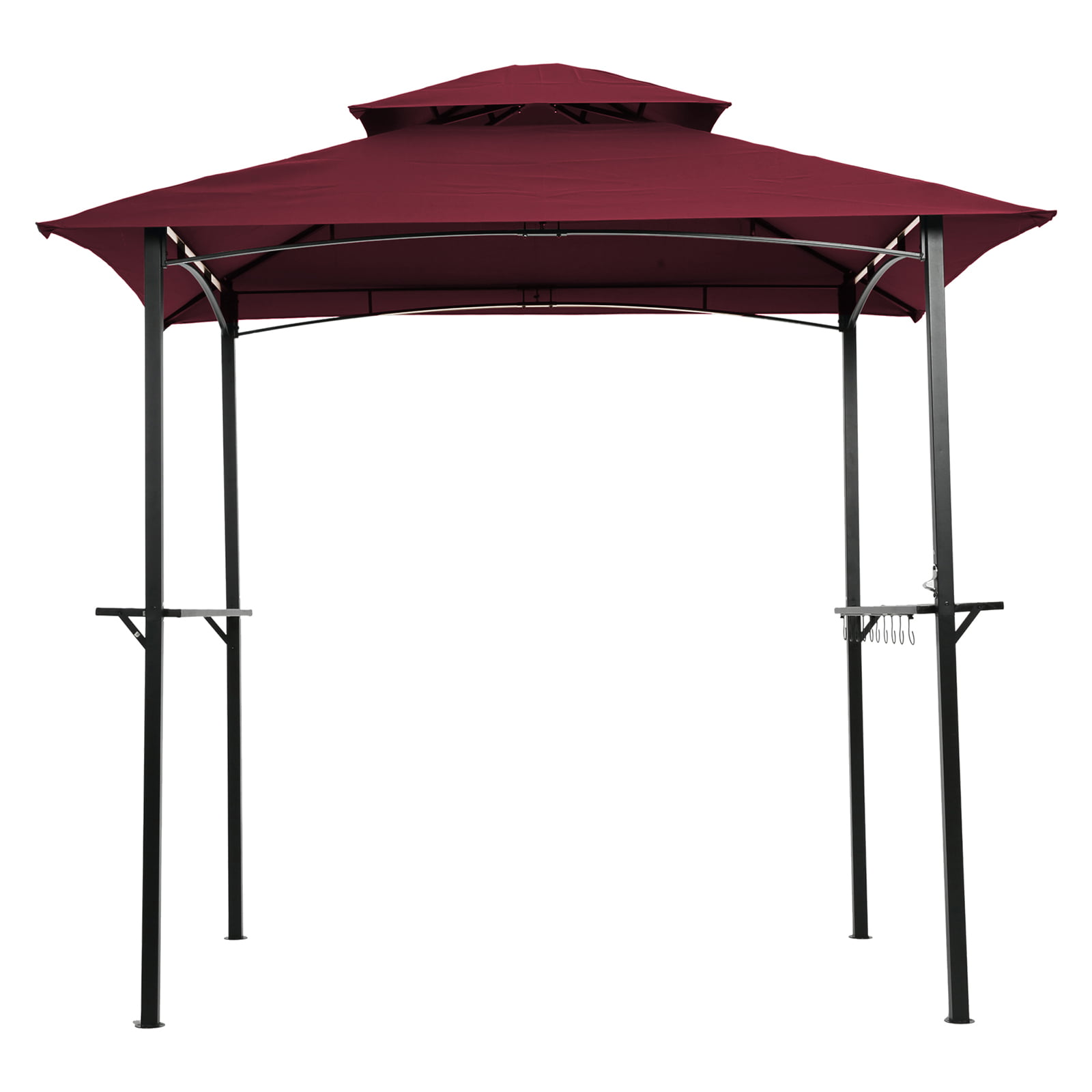 Clearance Sales 8 x 5 Ft Summer Awning, Outdoor Grill Gazebo Double ...