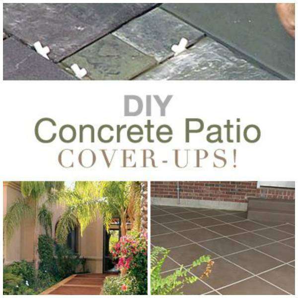 DIY Ideas To Update Your Worn Out Concrete Patio  Home ...