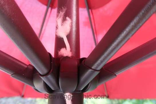 Easy Fix for Patio Umbrella Cord â Scavenger Chic