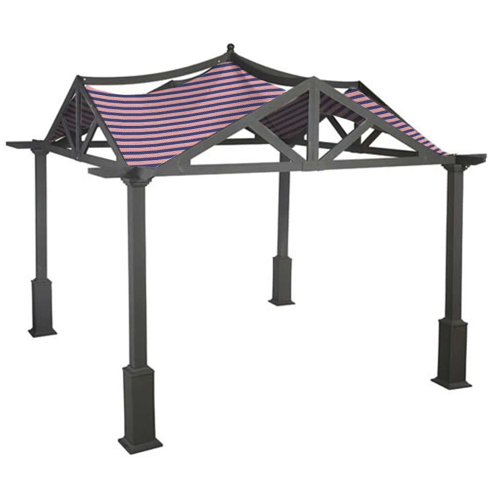 Garden Winds Replacement Canopy Top Cover for the Garden Treasures 10 x ...