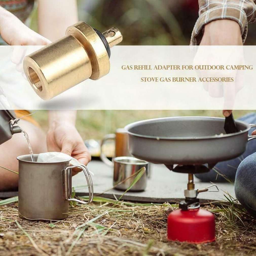 Gas Refill Adapter Outdoor Camping Hiking Stove Tank ...