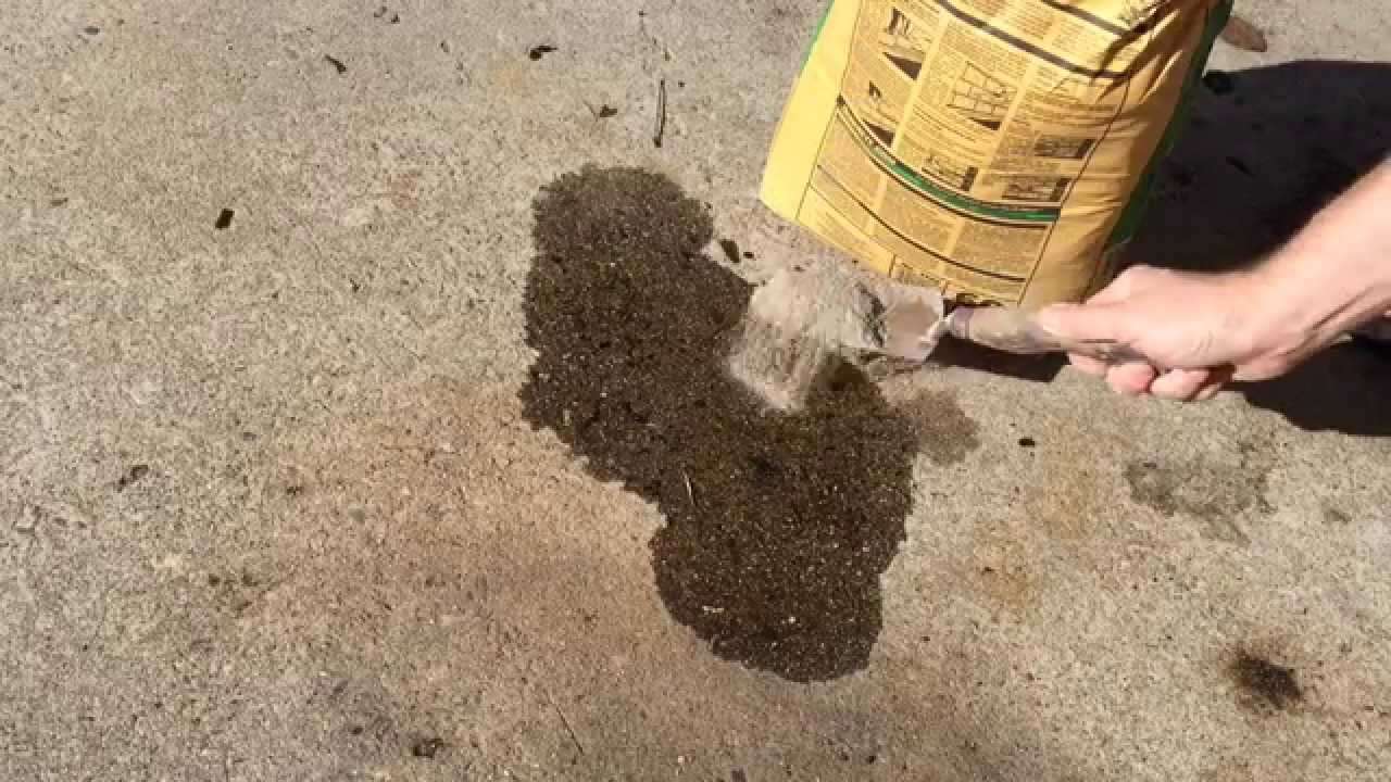 Getting Stains Out Of Concrete
