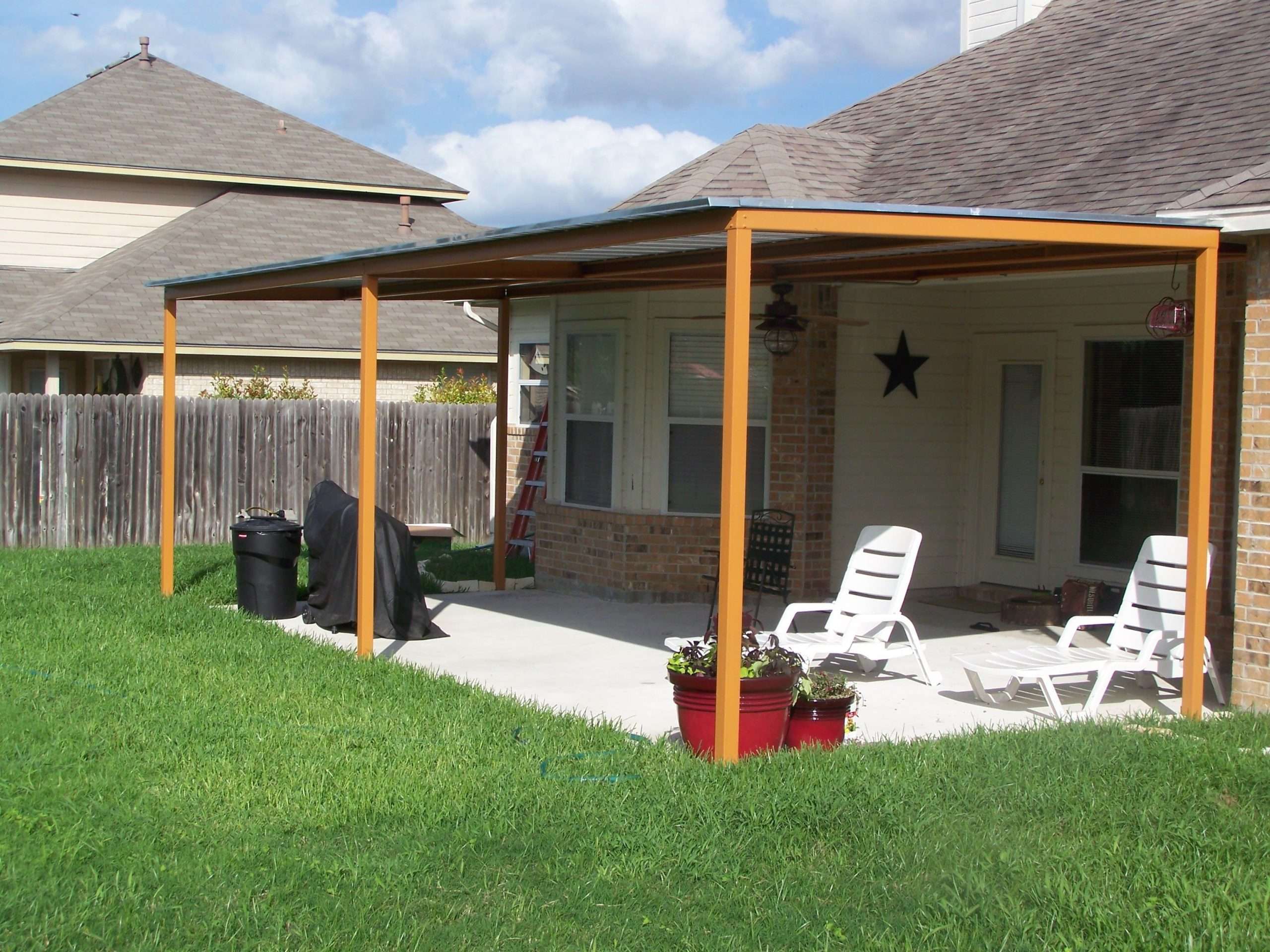 How To Build A Awning Over A Deck