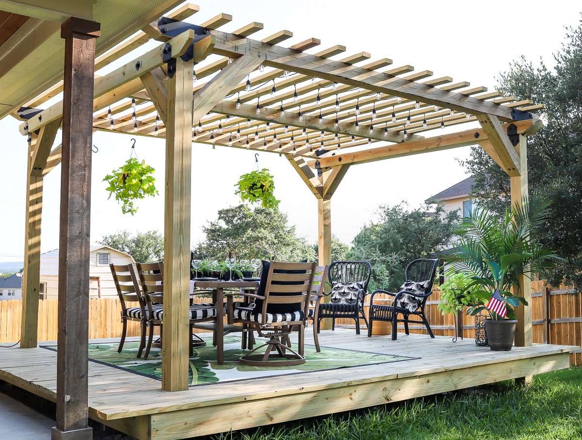 How To Build A DIY Pergola with Simpson Strong