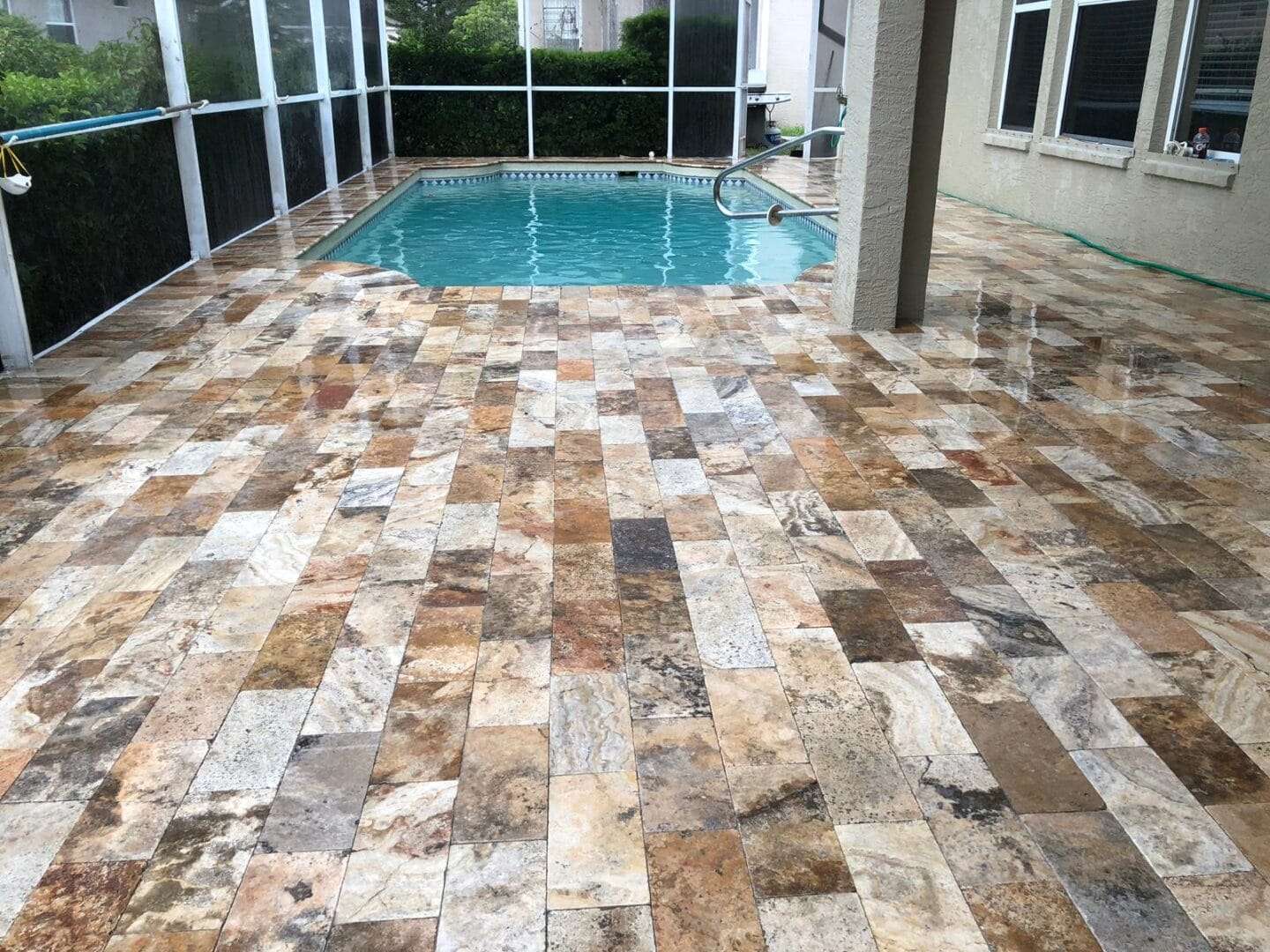 How To Clean Travertine Pavers