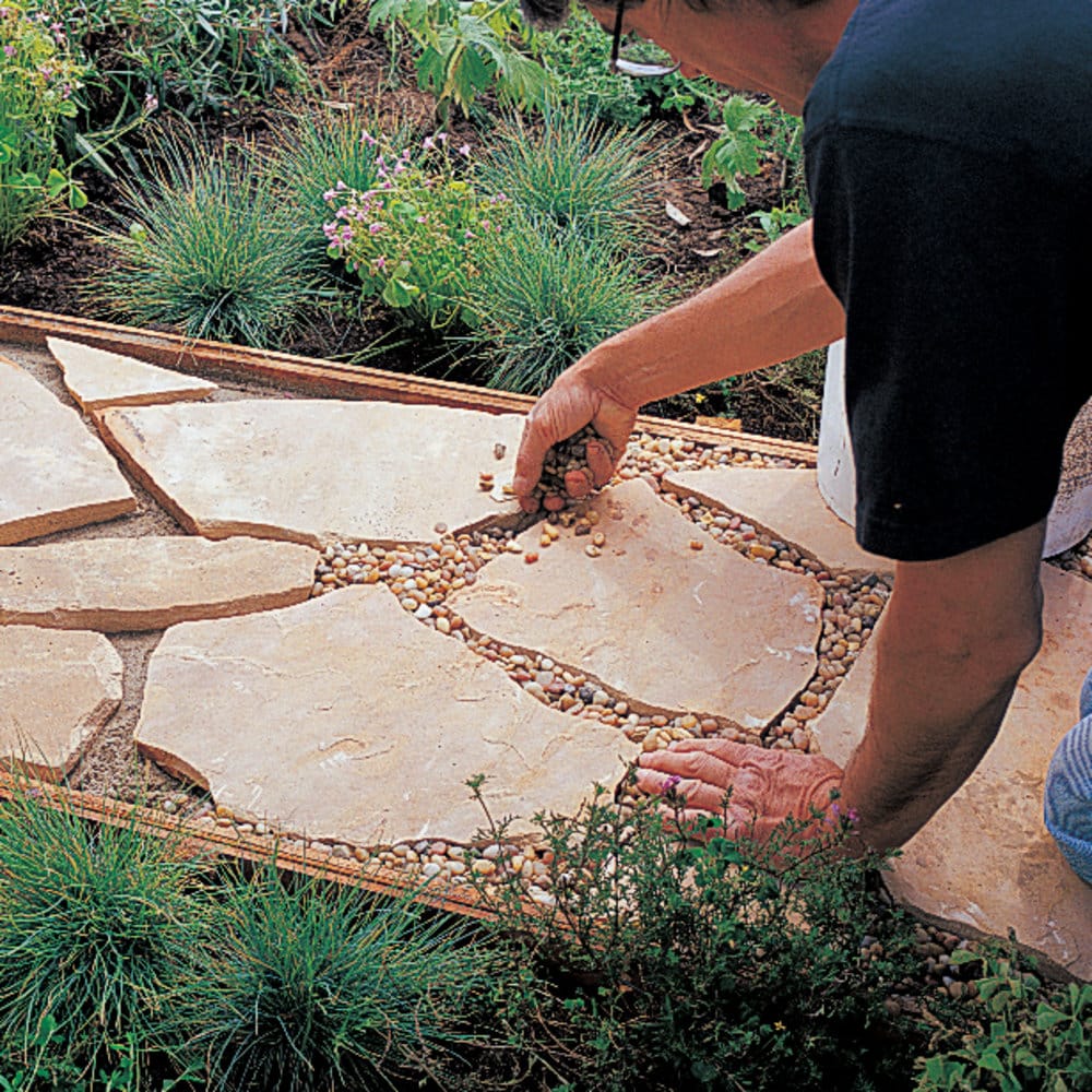 How to Install a Flagstone Path