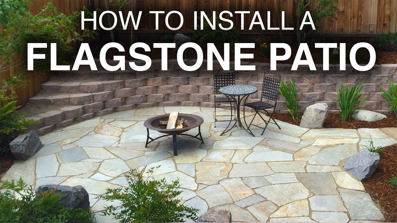 How To Install Flagstone Patio With Mortar