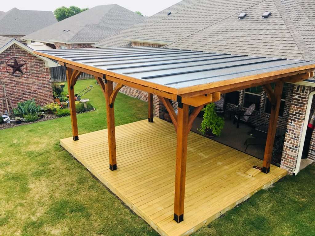 How To Install Metal Roofing On A Patio Cover