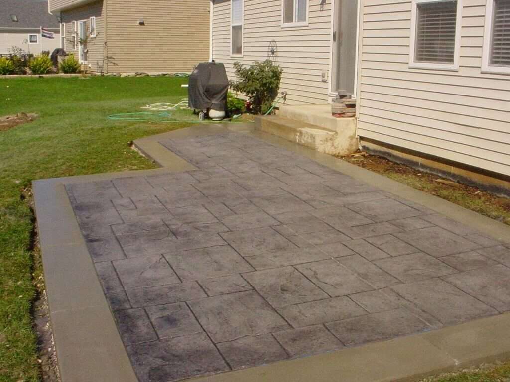 How To Make A Cement Patio : Best Stamped Concrete Patio ...