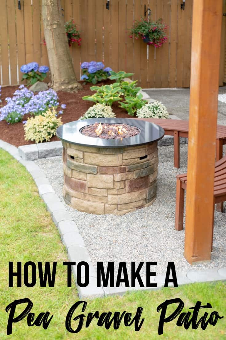 How to Make a Pea Gravel Patio in a Weekend