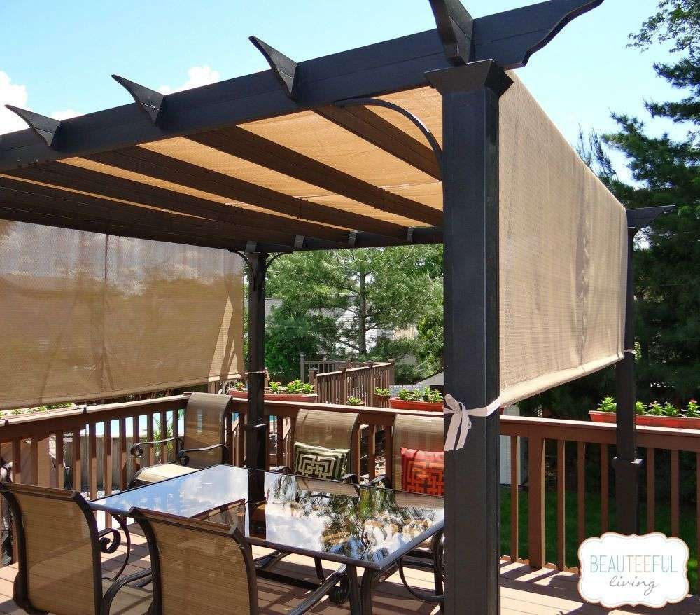 How to Make the Best Pergola for Sun Relief! DIY