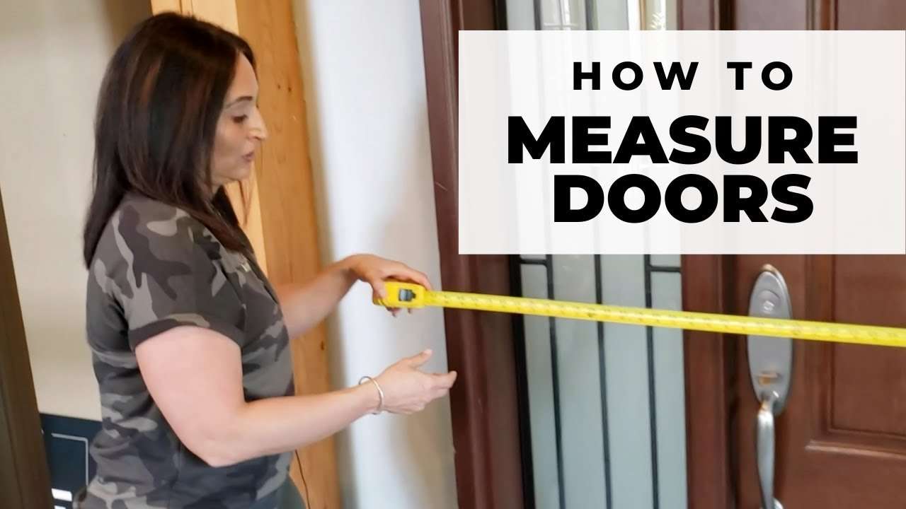 How To Measure Entry Doors and Patio Doors for a Quote ...