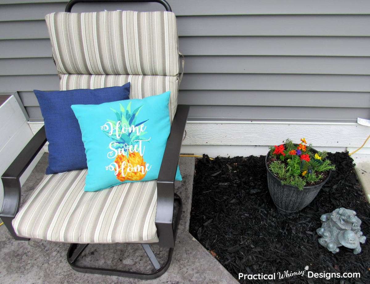 How to Refinish Metal Patio Furniture ~ Practical Whimsy ...