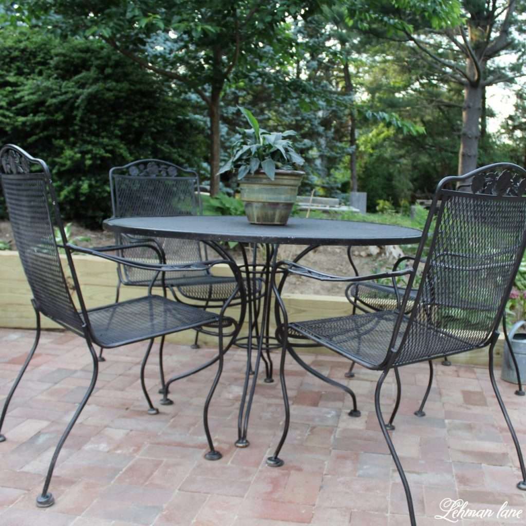How to Spray Paint Patio Furniture like a Pro for less ...