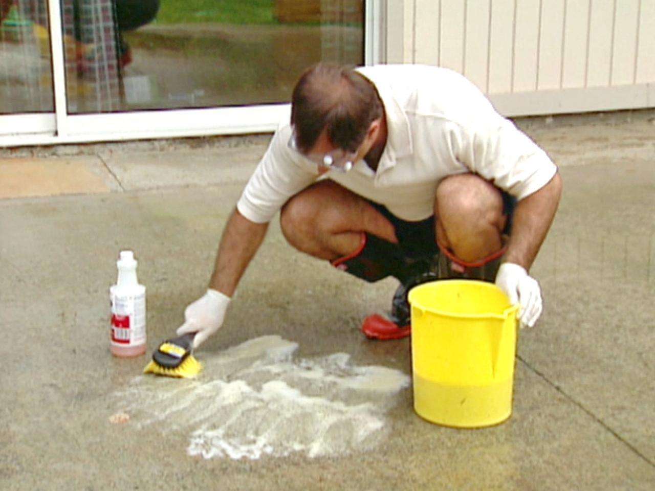 How to Stain Concrete