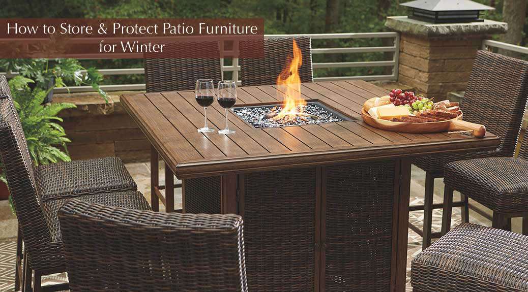 How to Store and Protect Patio Furniture for Winter
