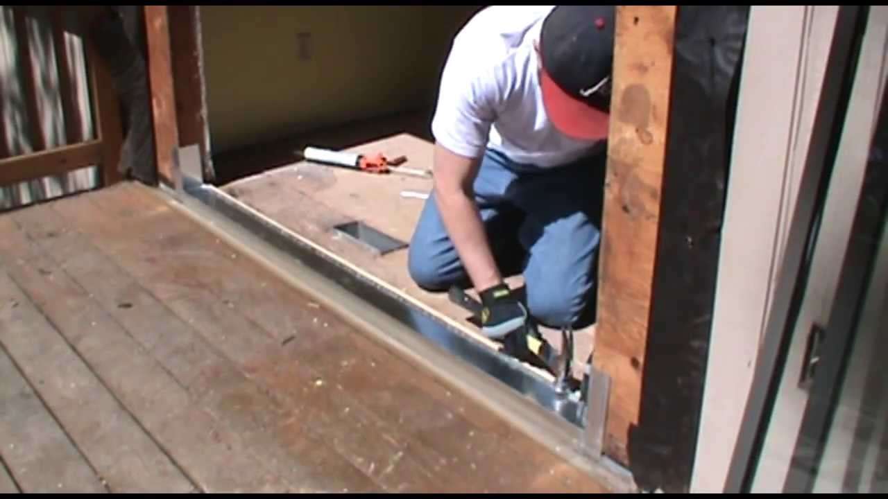 Installing A Sliding Patio Door