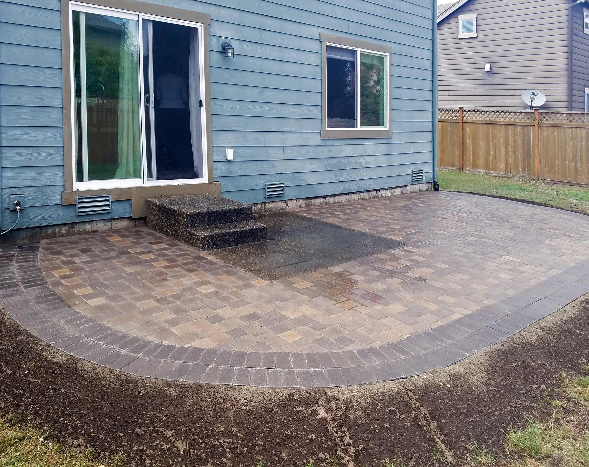 Lacey Paver Patio Extension