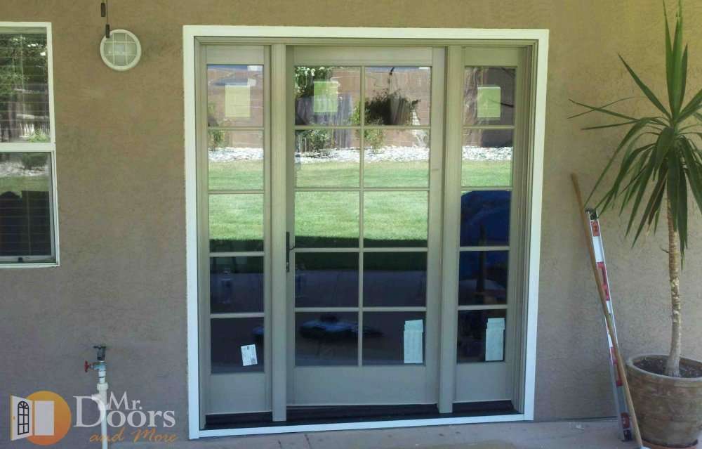 How To Replace Sliding Patio Door With, Replace Sliding Door With French Doors