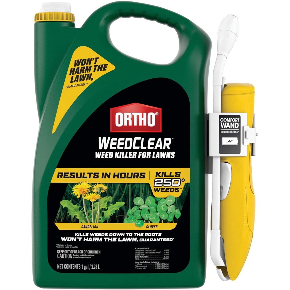 Ortho WeedClear Weed Killer for Lawns: with Comfort Wand, Won
