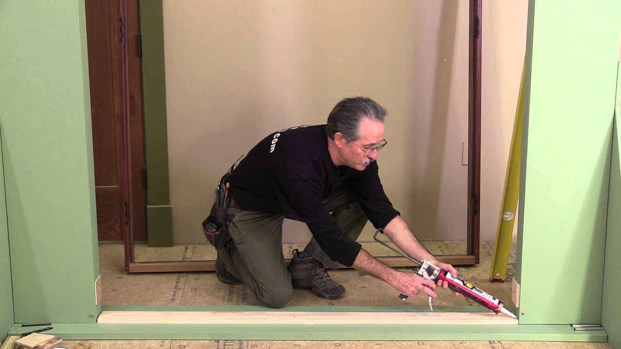 Patio Door Series Part 4: How to Install Double Doors ...