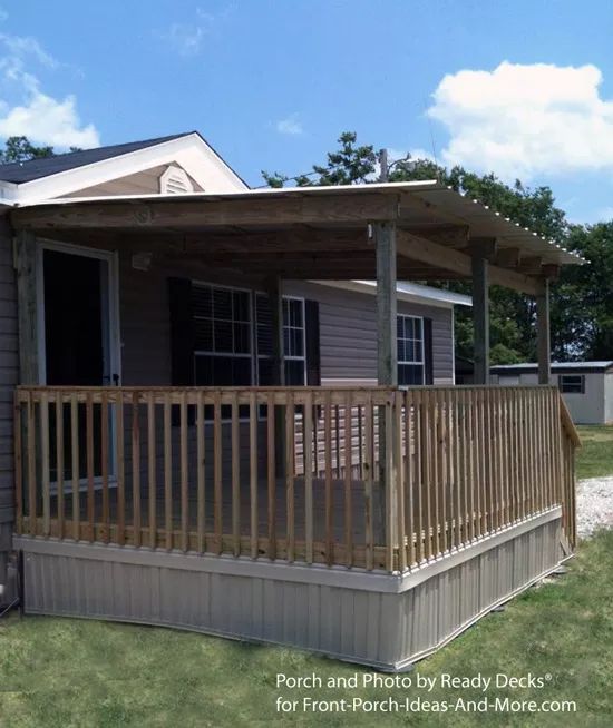 Porch Designs for Mobile Homes