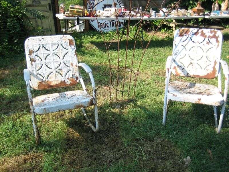 How To Re Rusted Patio Furniture, Can You Repaint Metal Garden Furniture