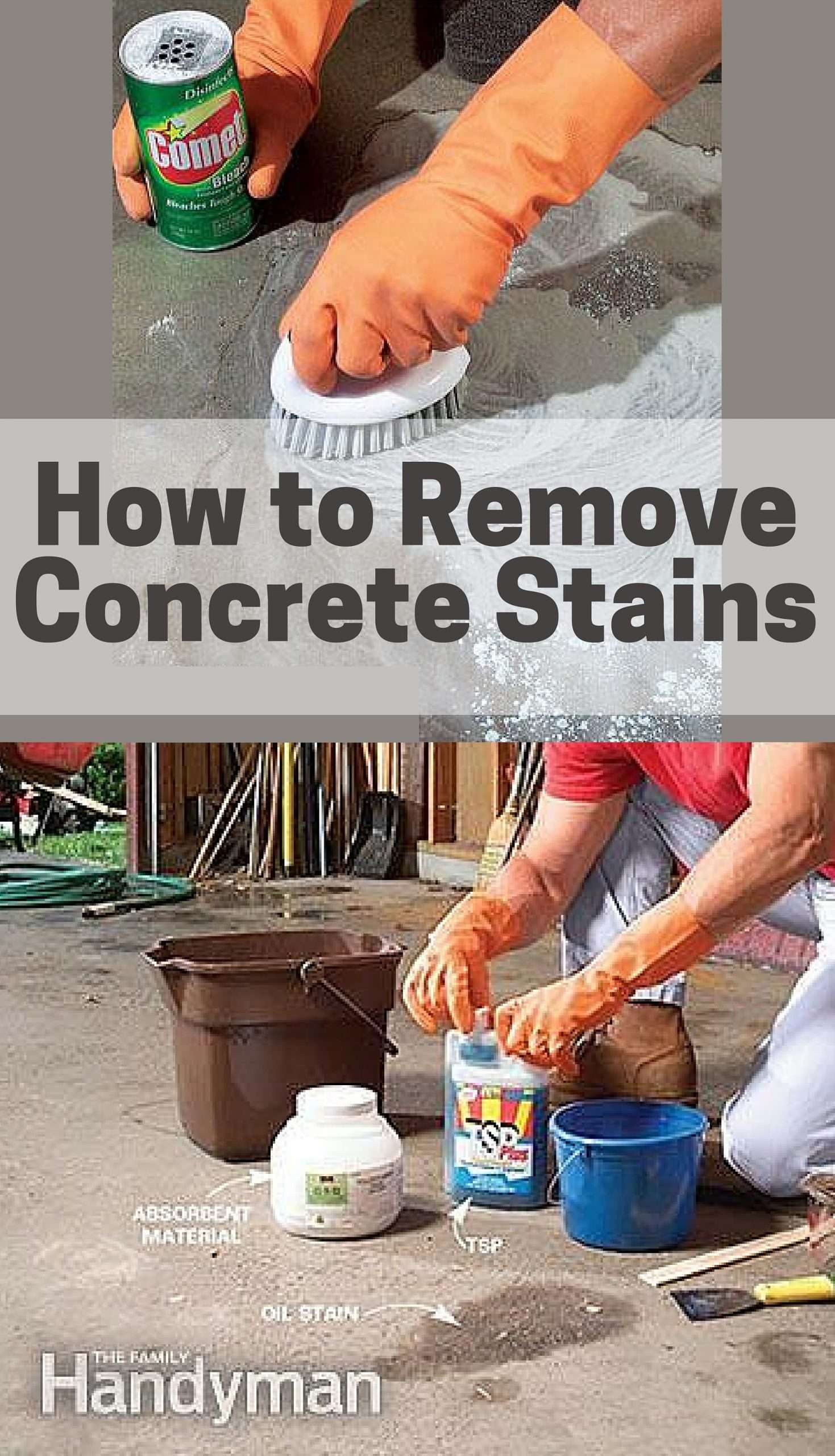 Wood Stain Off Concrete Patio, How To Get Wood Stain Out Of Concrete Patio Slabs