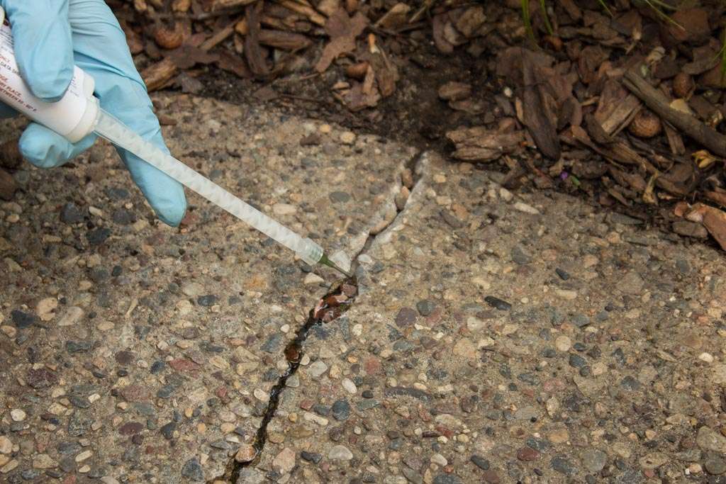 Repair Hairline Crack In Concrete Driveway