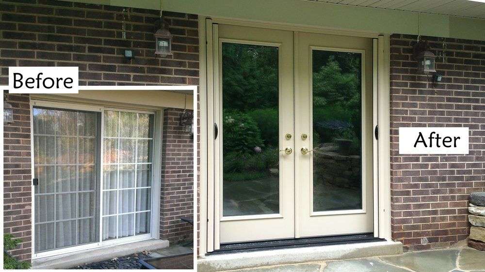 How To Replace Sliding Patio Door With French Doors Lovemypatioclub Com - How To Replace French Patio Doors