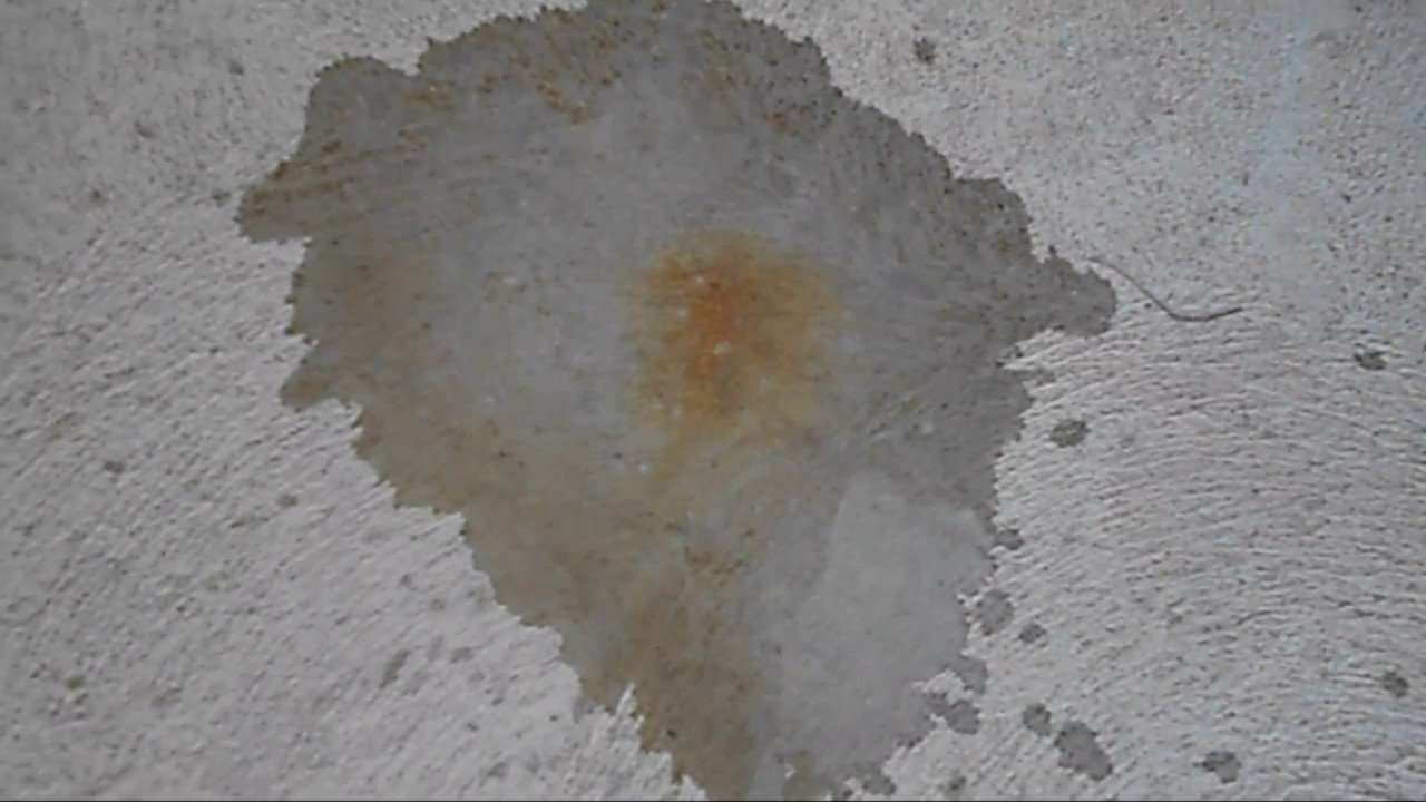 Rust Stains On Concrete Patio