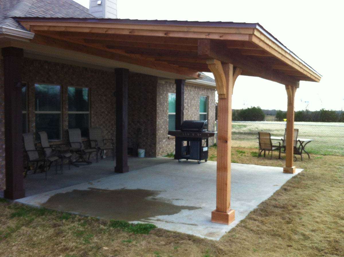 Simple Royce City Patio Cover With Shingles