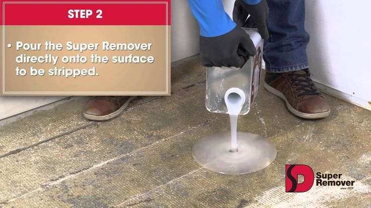 Super Remover : Instructions to remove Carpet Glue ...