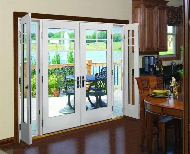 Swinging Patio Doors With Screens (With images)